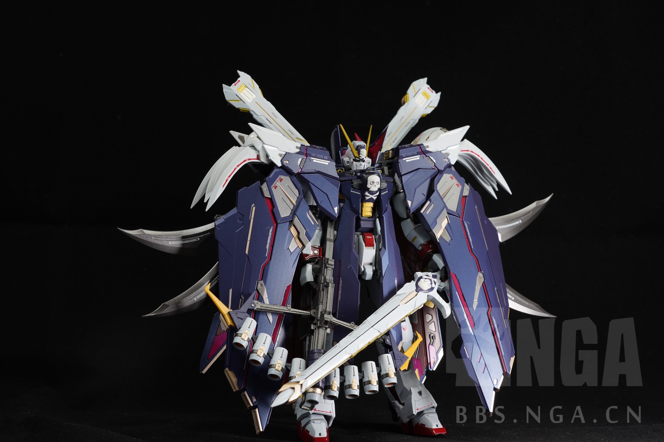 可动成品不会poseno40metalbuild全装海盗高达x1fc