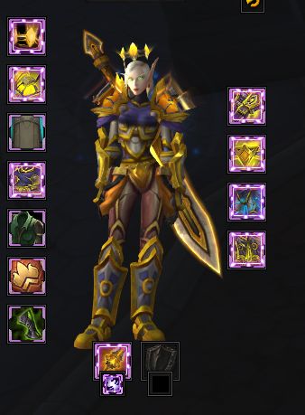 大佬们求这套血精灵战士幻化调料包