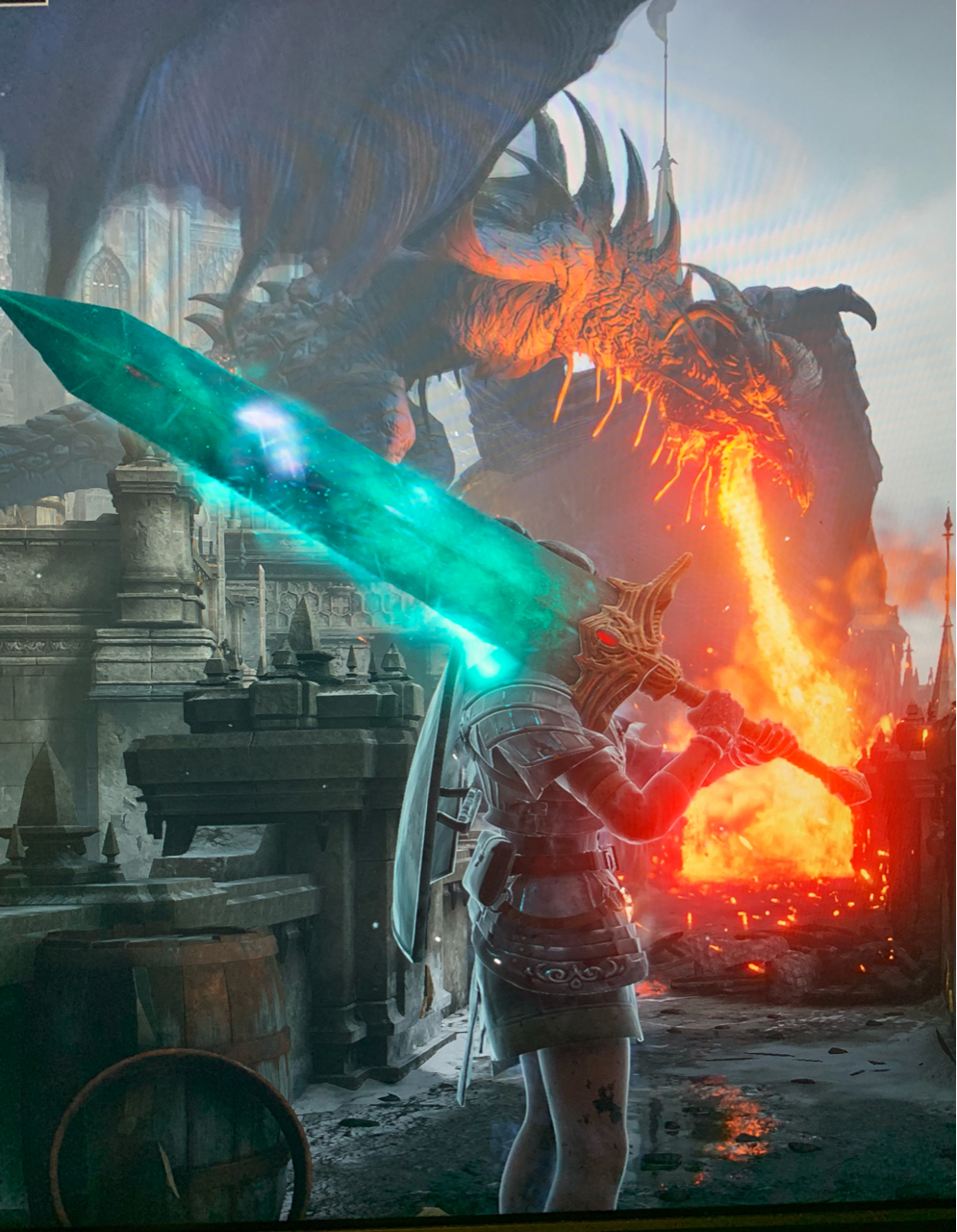 闲聊杂谈萌新第一把五星武器月光大剑