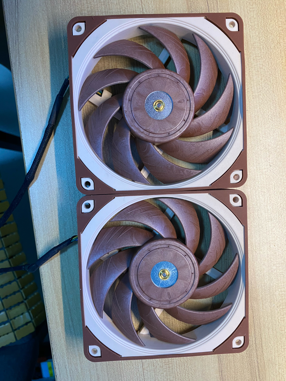 出两把猫头鹰风扇a12x25