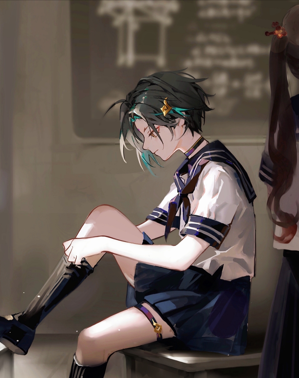 同人创作怎么让魈穿裙子