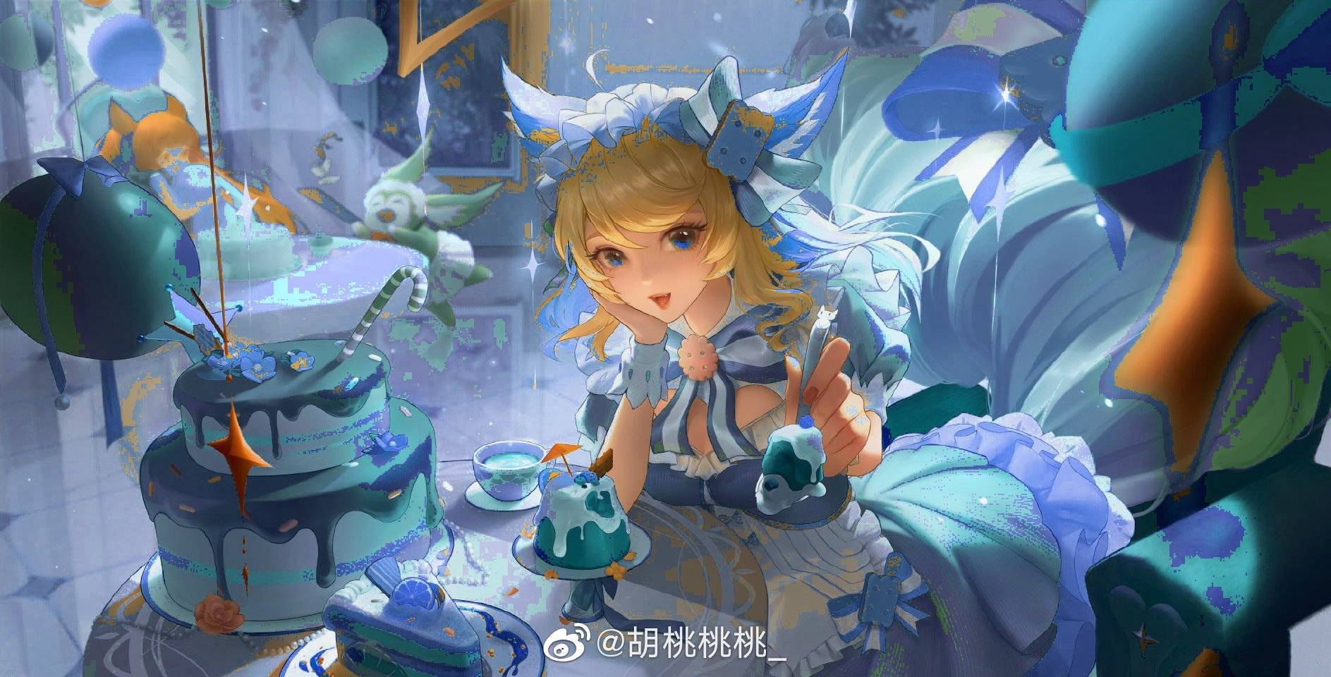 [皮肤评分氵]优化后的妲己女仆咖啡厅你打多少分