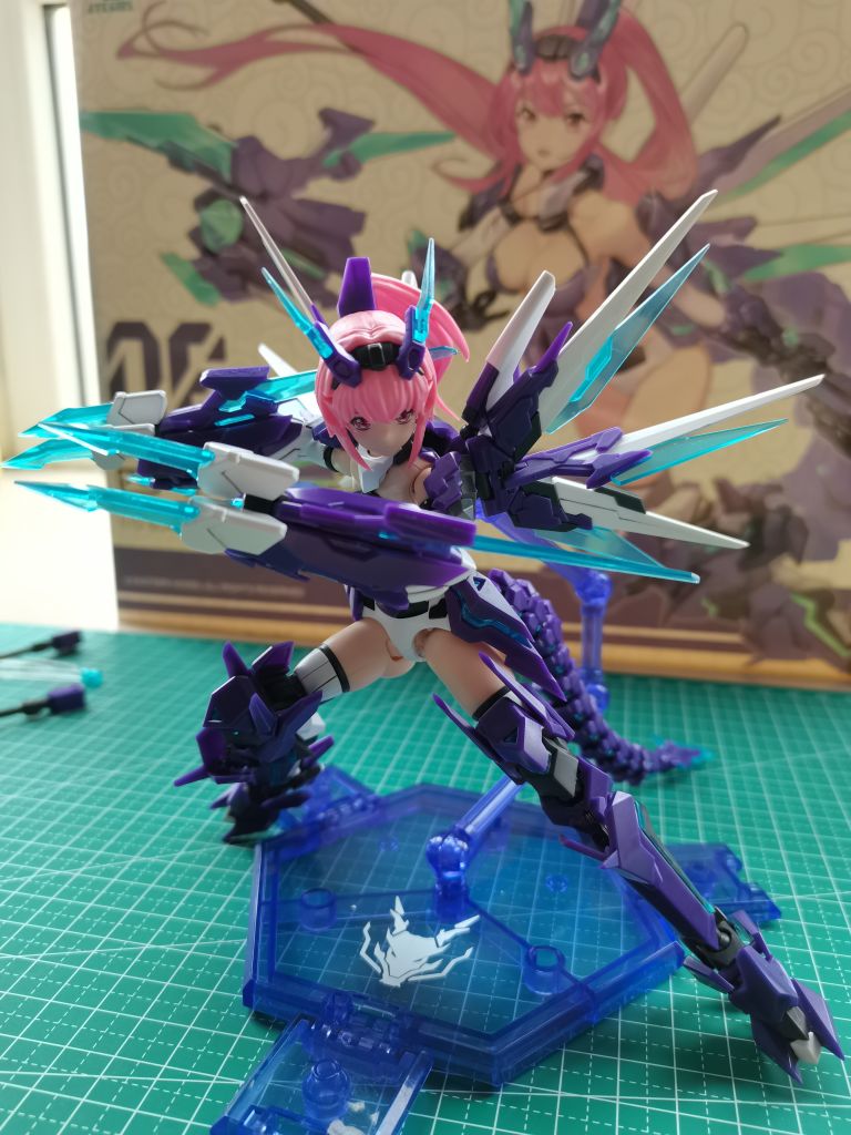拼装御模道四圣兽青龙机娘