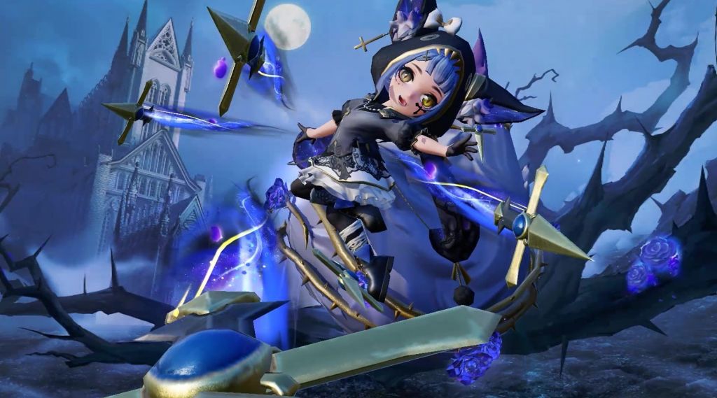 皮肤展示小松丸典藏皮肤苍蓝蔷薇