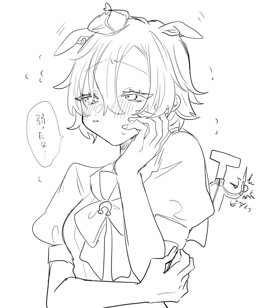 赛马娘 prettyderby 特雷森学园活动室 [绘画] 长发好歌剧?