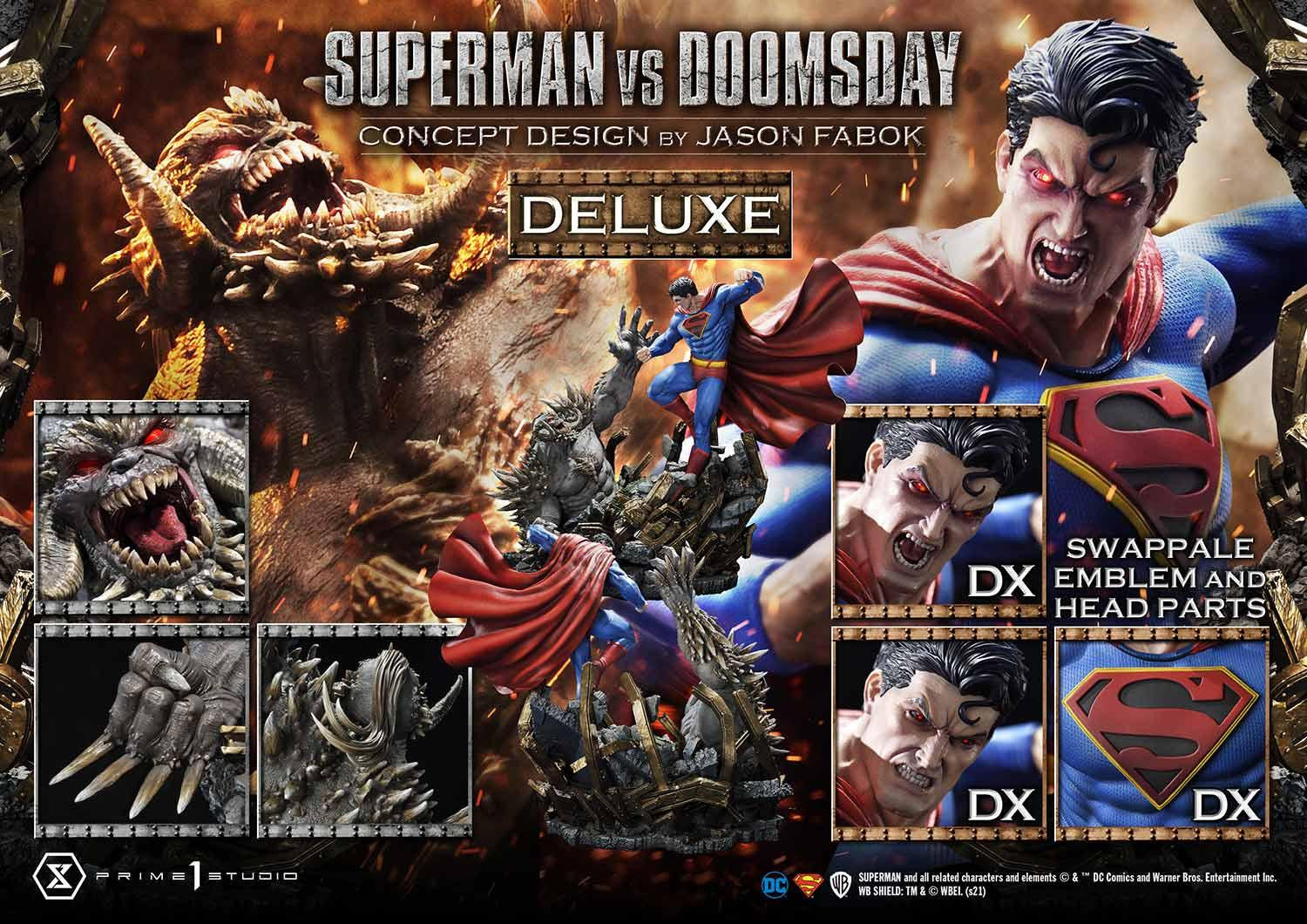 [新闻资讯] prime 1 studio:超人vs毁灭日 superman vs doomsday 1/3