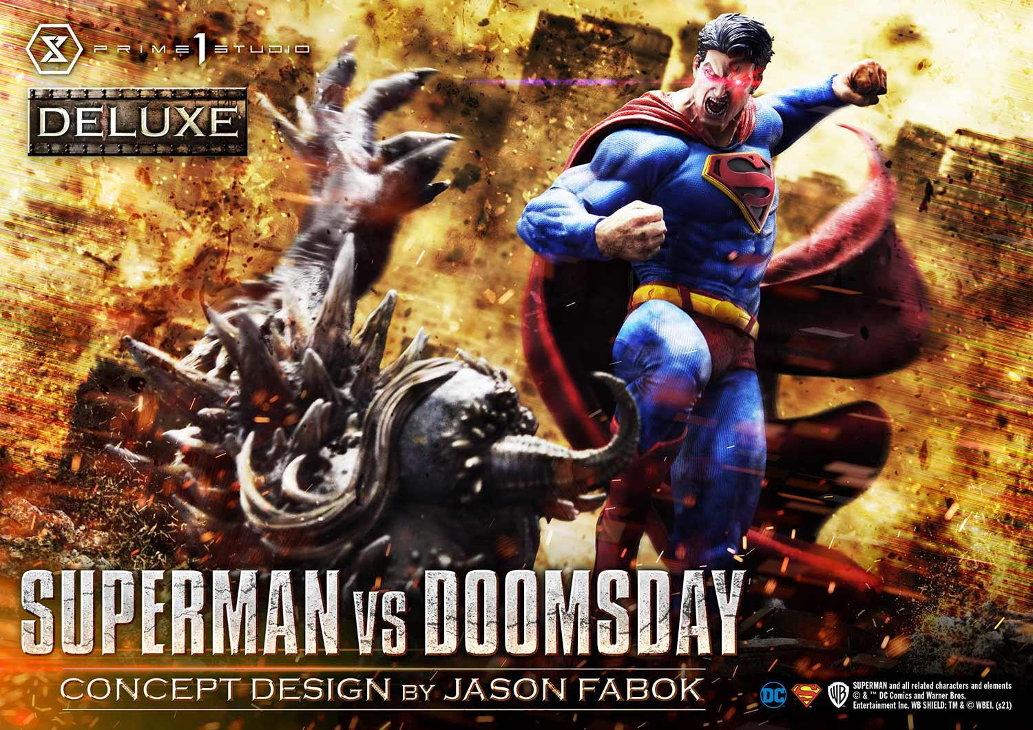 [新闻资讯] prime 1 studio:超人vs毁灭日 superman vs doomsday 1/3