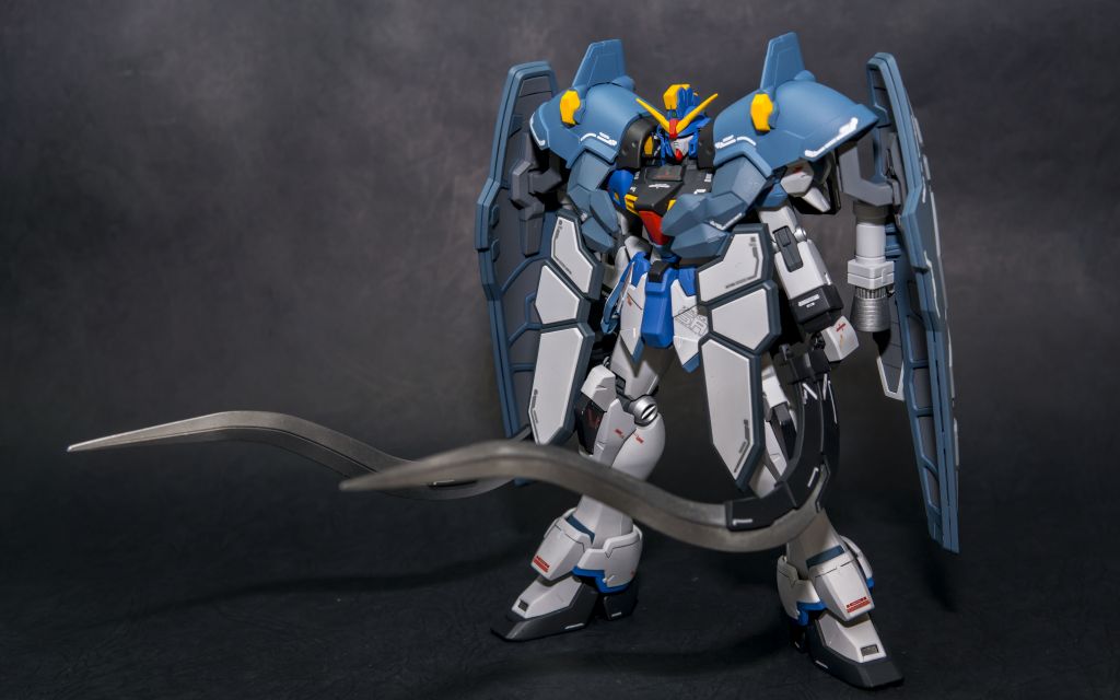 拼装技术交流mg沙漠高达犰狳完成