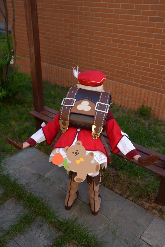 同人搬运可莉cos劲大慎点