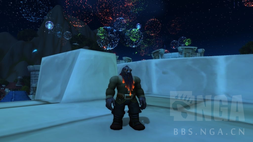 黑铁矮人戴墨镜可太帅了眼镜幻化太香了