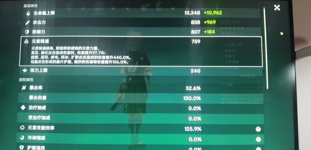心得交流你们万叶一般是什么面板