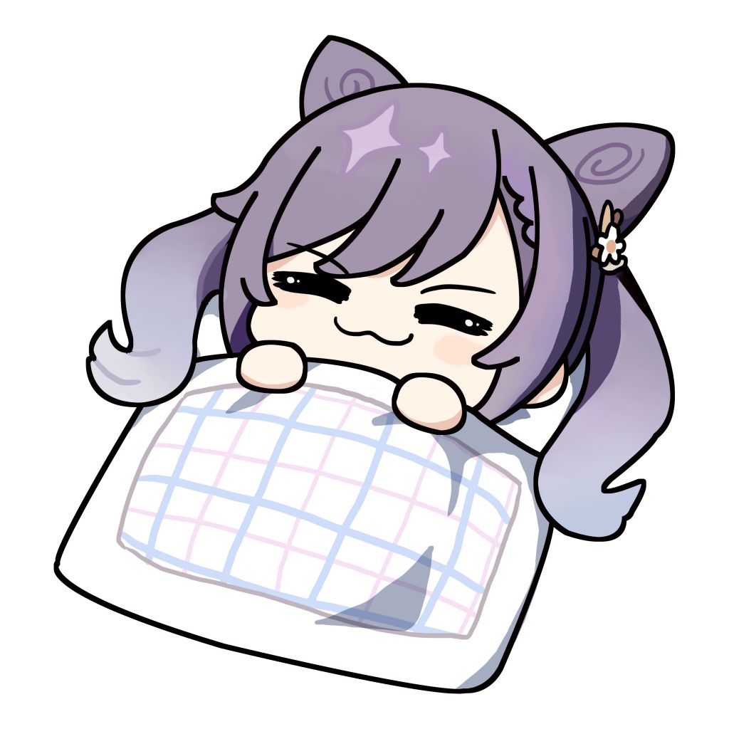 [同人搬运]刻晴躺平表情包