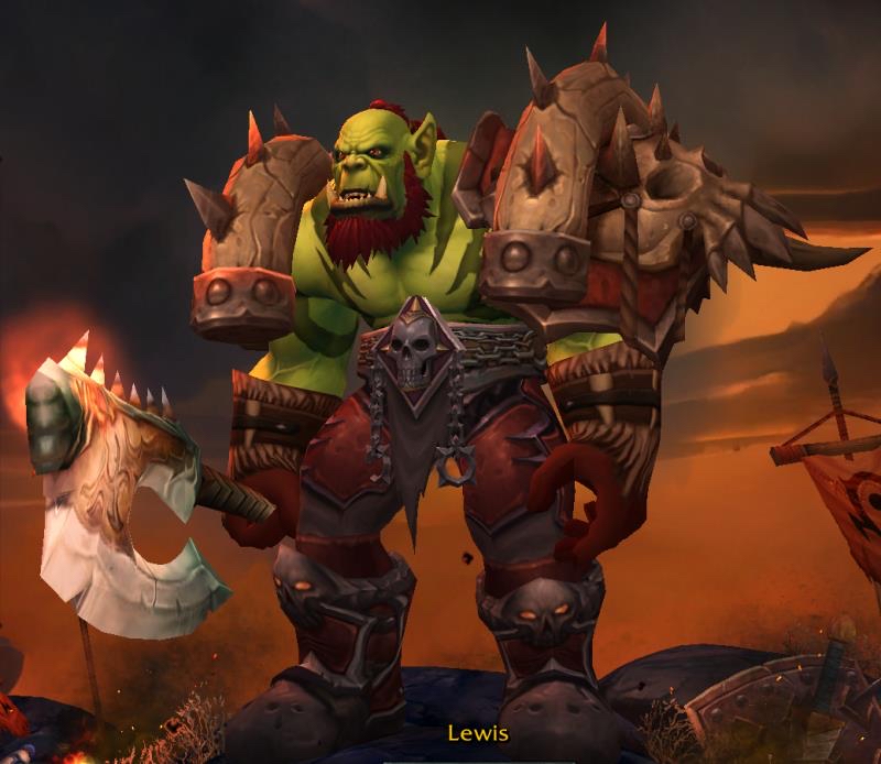 绿皮兽人怎么搭配吼肩好看