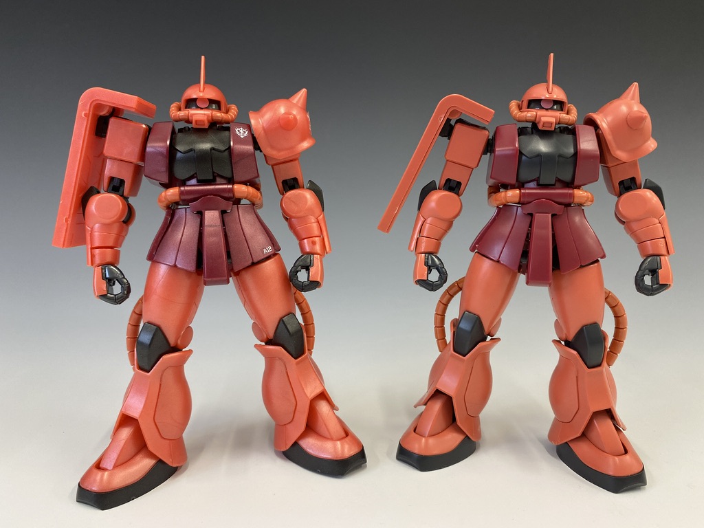 新闻资讯hguc1144高达基地限定夏亚专用扎古ii新生版金属成型色版官博