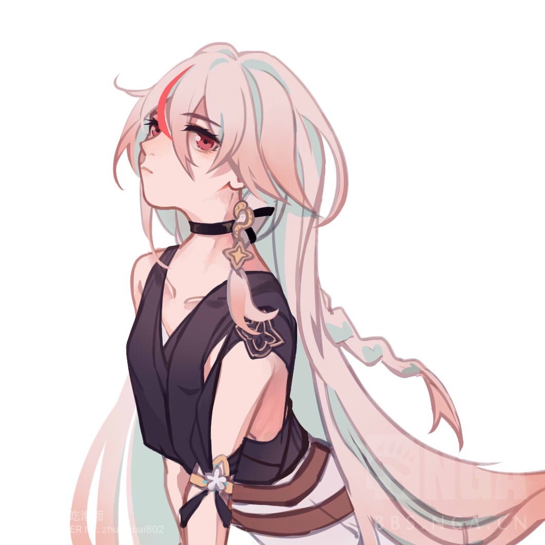 我又又睡不着,有粉白色头发符华,炽翎,的图来安慰我一下吗