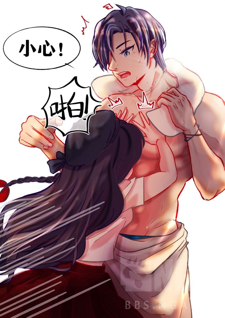 扑上去之后,狂蹭