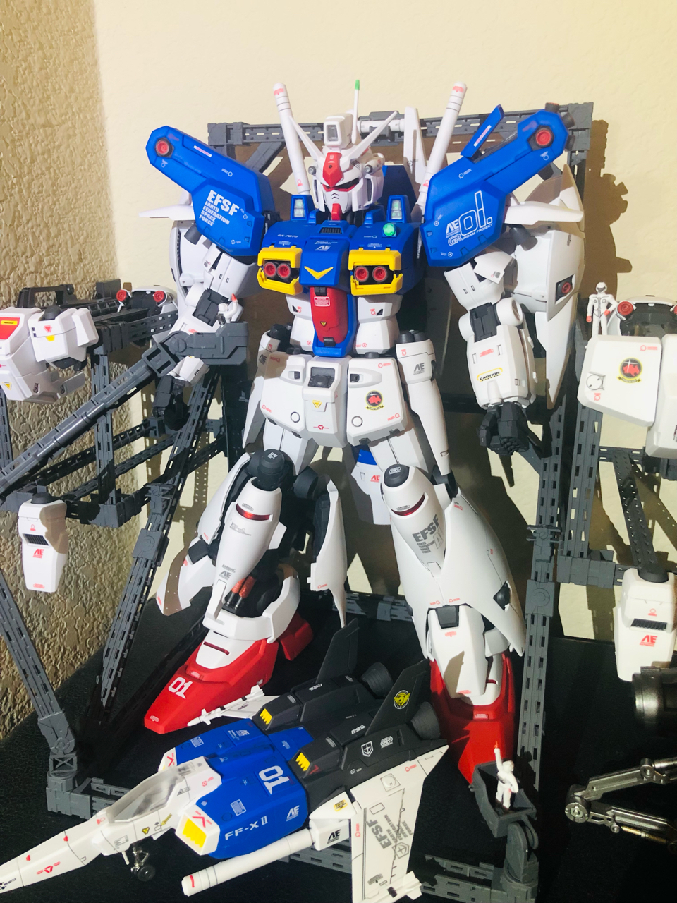 拼装万代pggp01素组