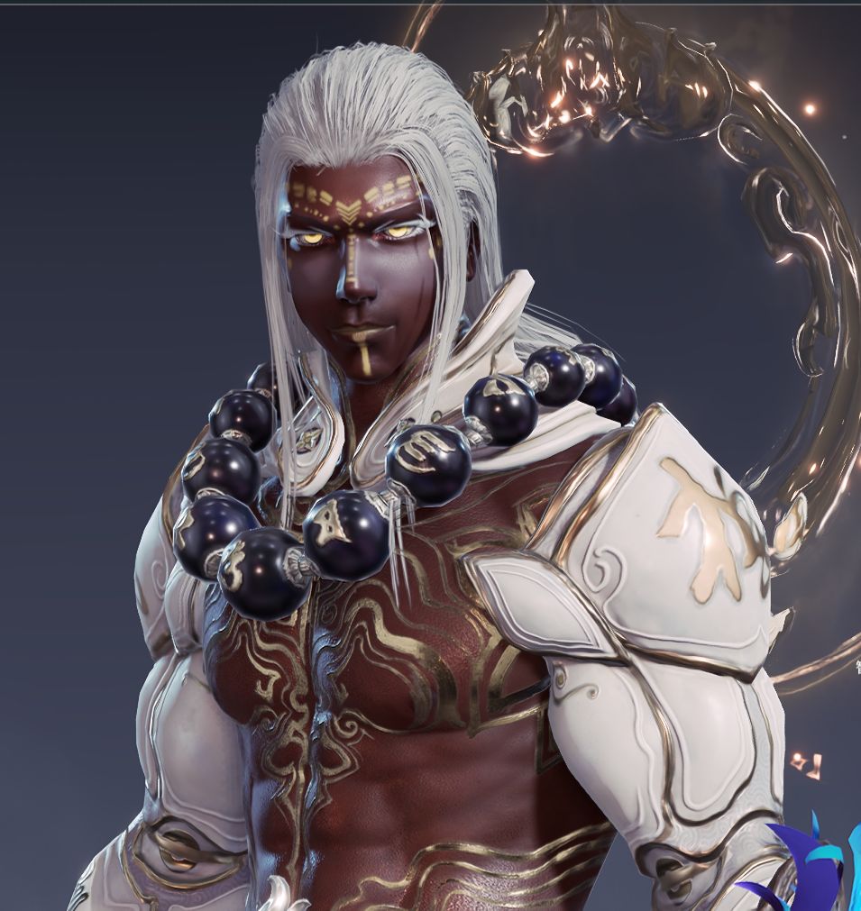 游戏专版/合集 永劫无间 明镜台(捏脸,装扮) 想求几个和尚的帅气捏脸