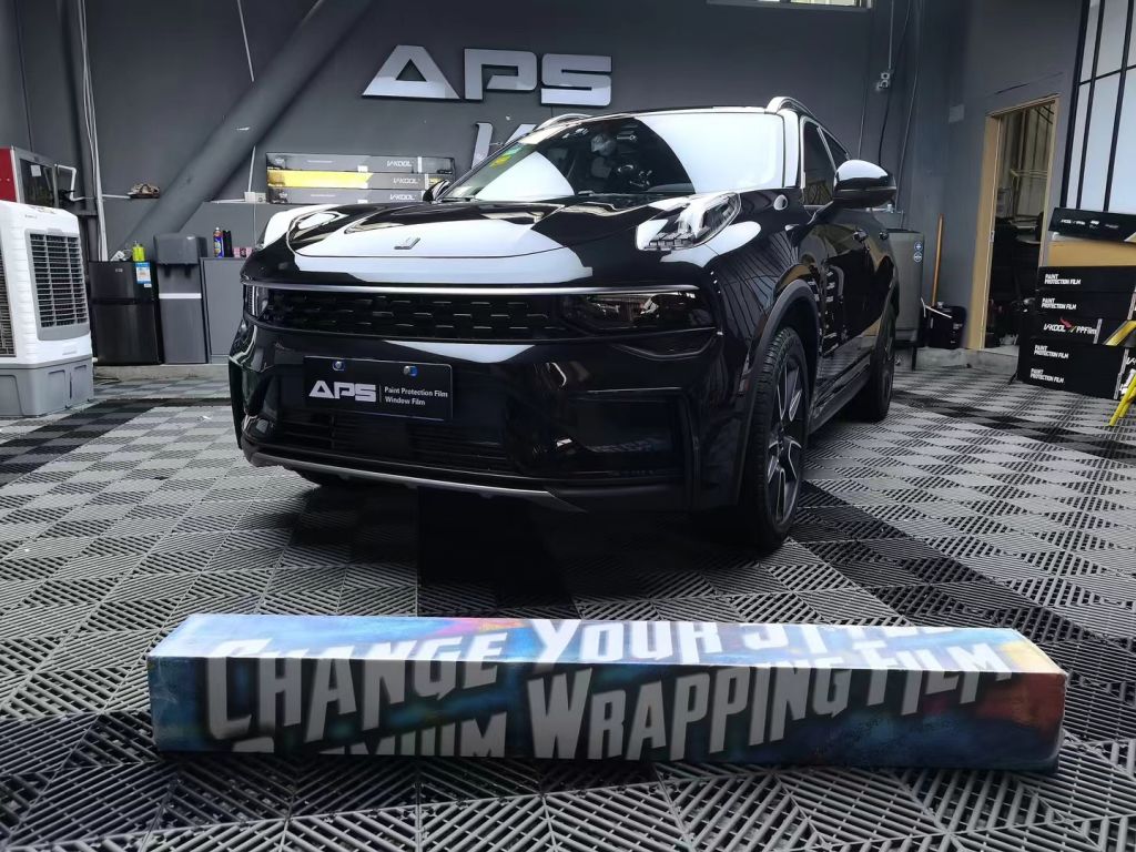 领克01改色cys冲了70半成品