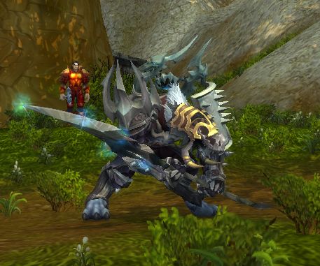 整个狼人通灵dk幻化感觉单手武器还是不太行兄弟们有没有推荐