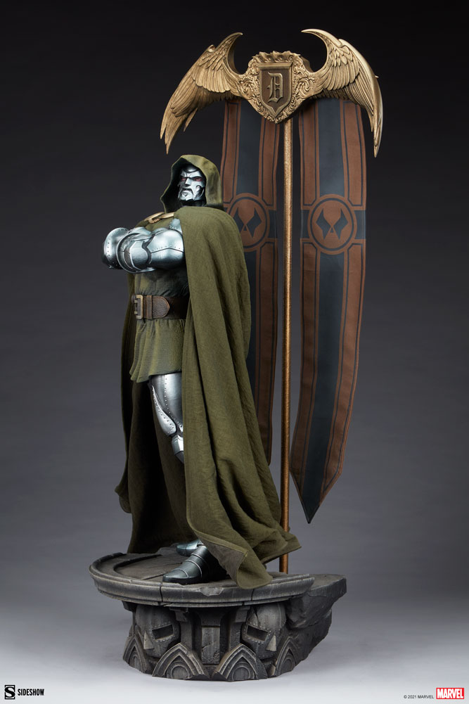 [新闻资讯] side show:marvel 毁灭博士 doctor doom 雕像 预售开启