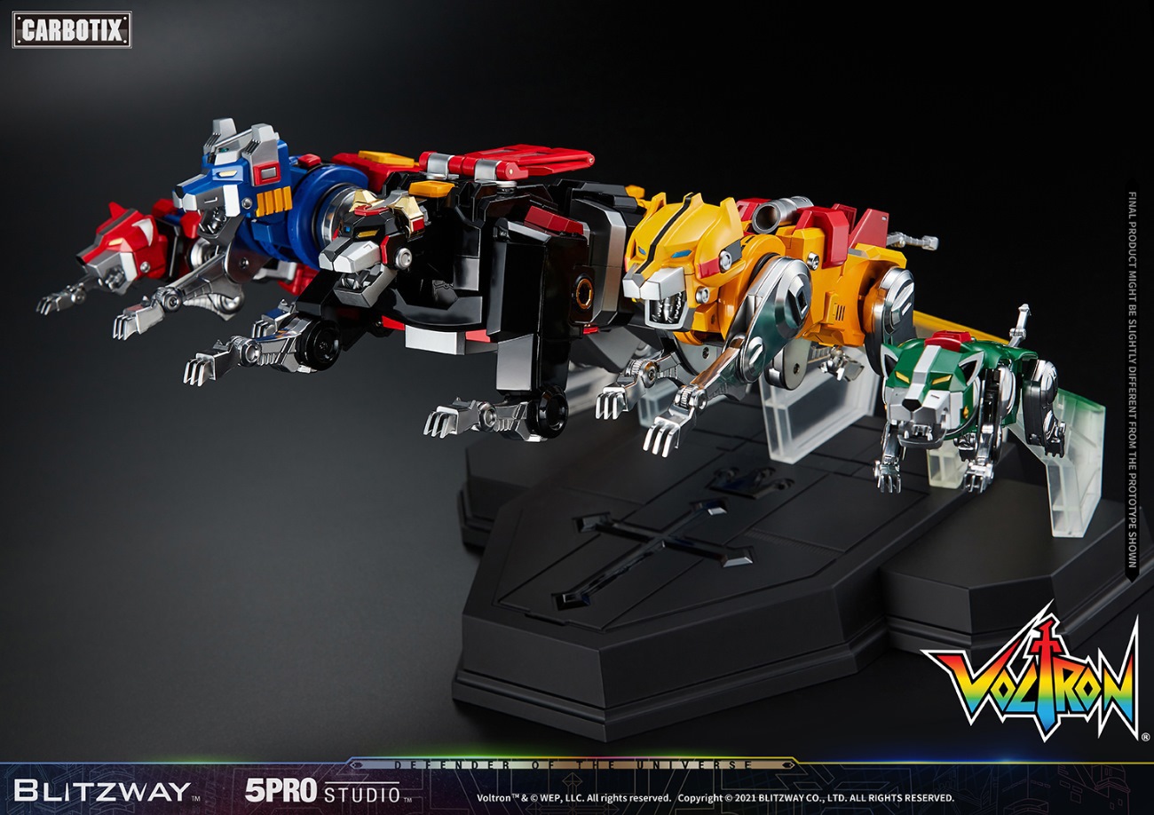[新闻资讯] blitzway x 5pro studio:百兽王 战神金刚 voltron 可动