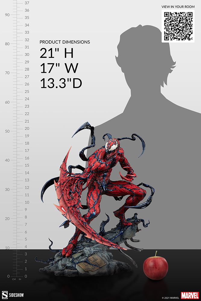 [新闻资讯] side show:marvel 屠杀 carnage pf雕像 预售开启 630usd