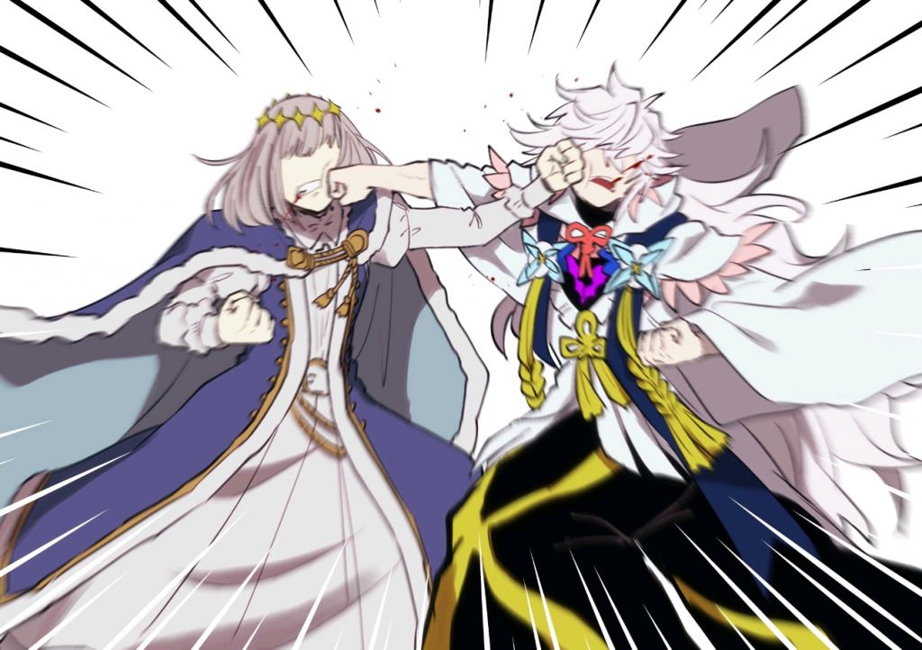 争夺c呆抚养权的奥伯龙和梅林