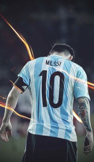 兄弟们谁有梅西阿根廷球衣的微信头像
