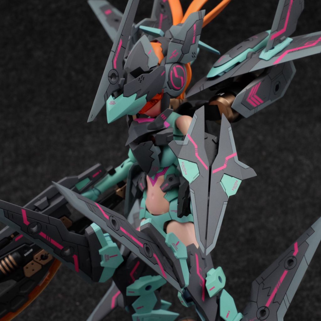 拼装小迷糊机娘改色