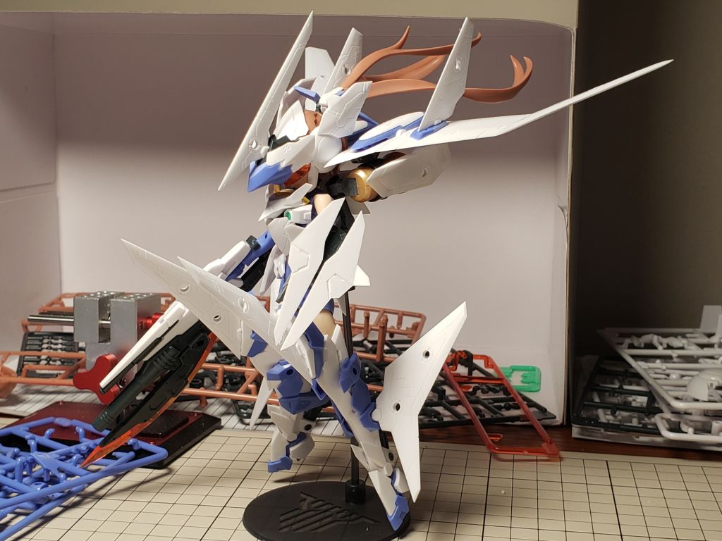 拼装小迷糊机娘改色