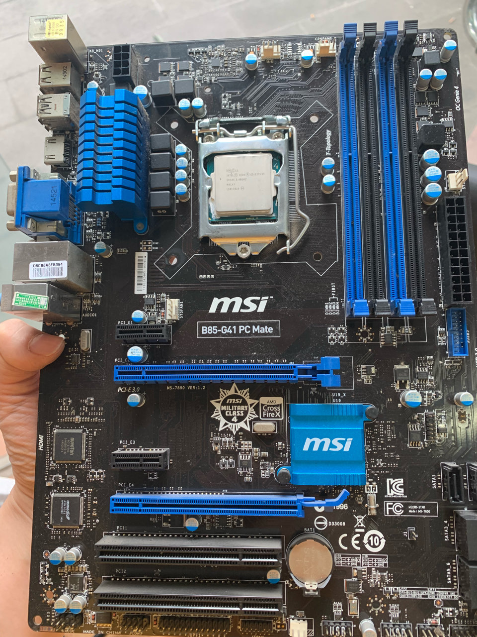 e31231v3微星b85金士顿ddr31600