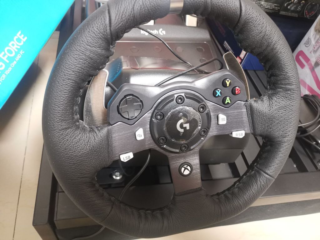 出个罗技g920方向盘,适配xbox/pc