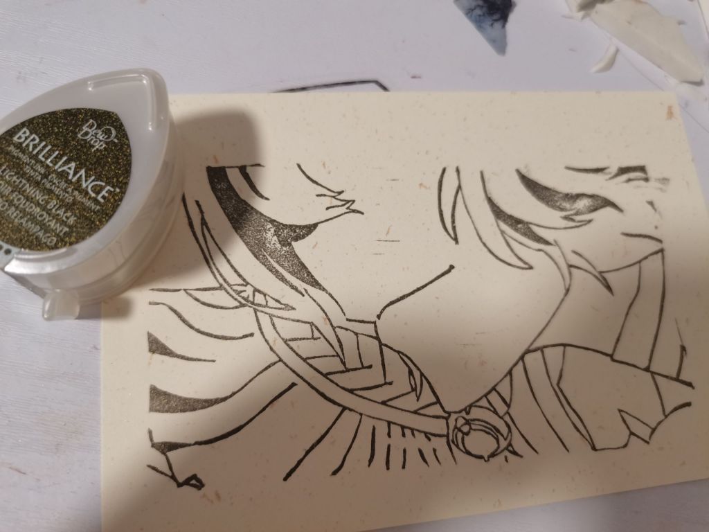 [手工]东海帝王橡皮章套色