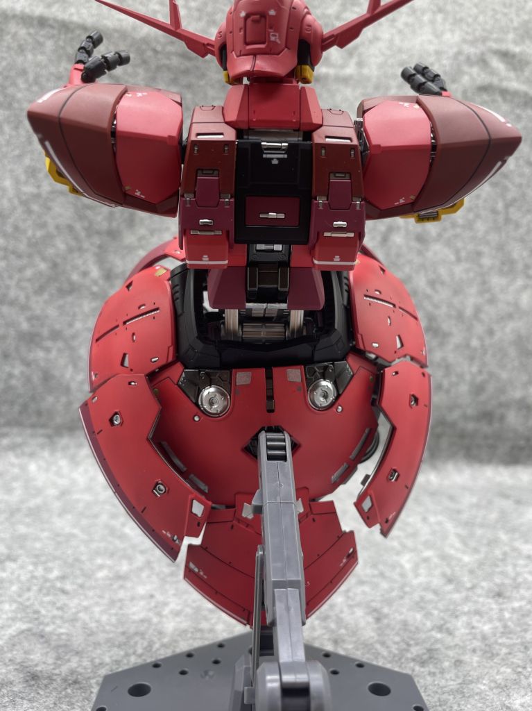 拼装rg吉翁号自改夏亚配色