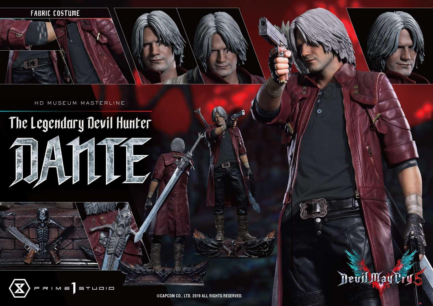 新闻资讯prime1studio鬼泣5但丁dante12雕像黑标预售开启2699usd