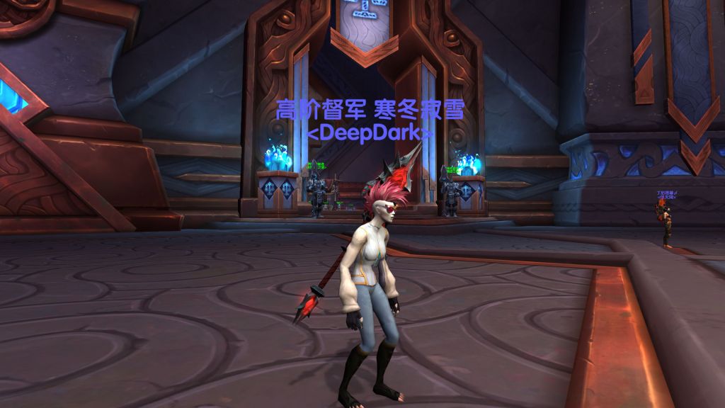 布甲女亡灵布甲休闲风幻化