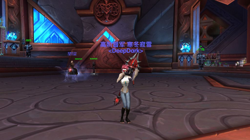 布甲女亡灵布甲休闲风幻化