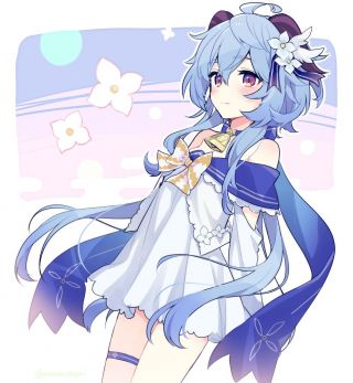 闲聊杂谈都说甘雨涩其实只是衣服的原因吧