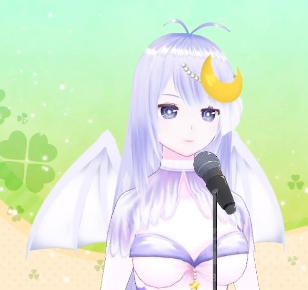 月灵因为虚拟形象衣着问题被超管警告了