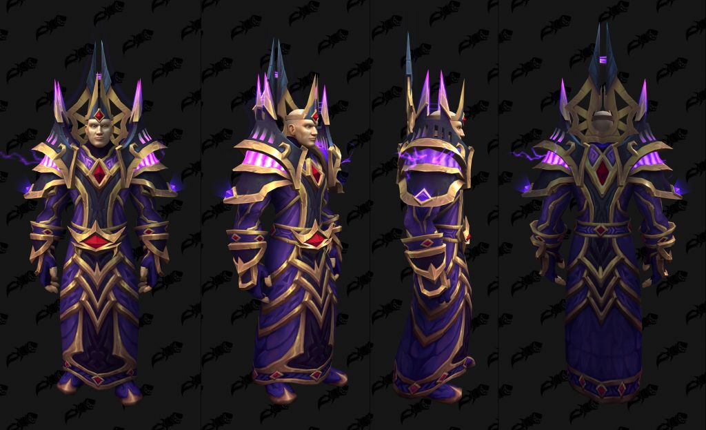 挖掘到的一些m萨墓各职业的套装变色