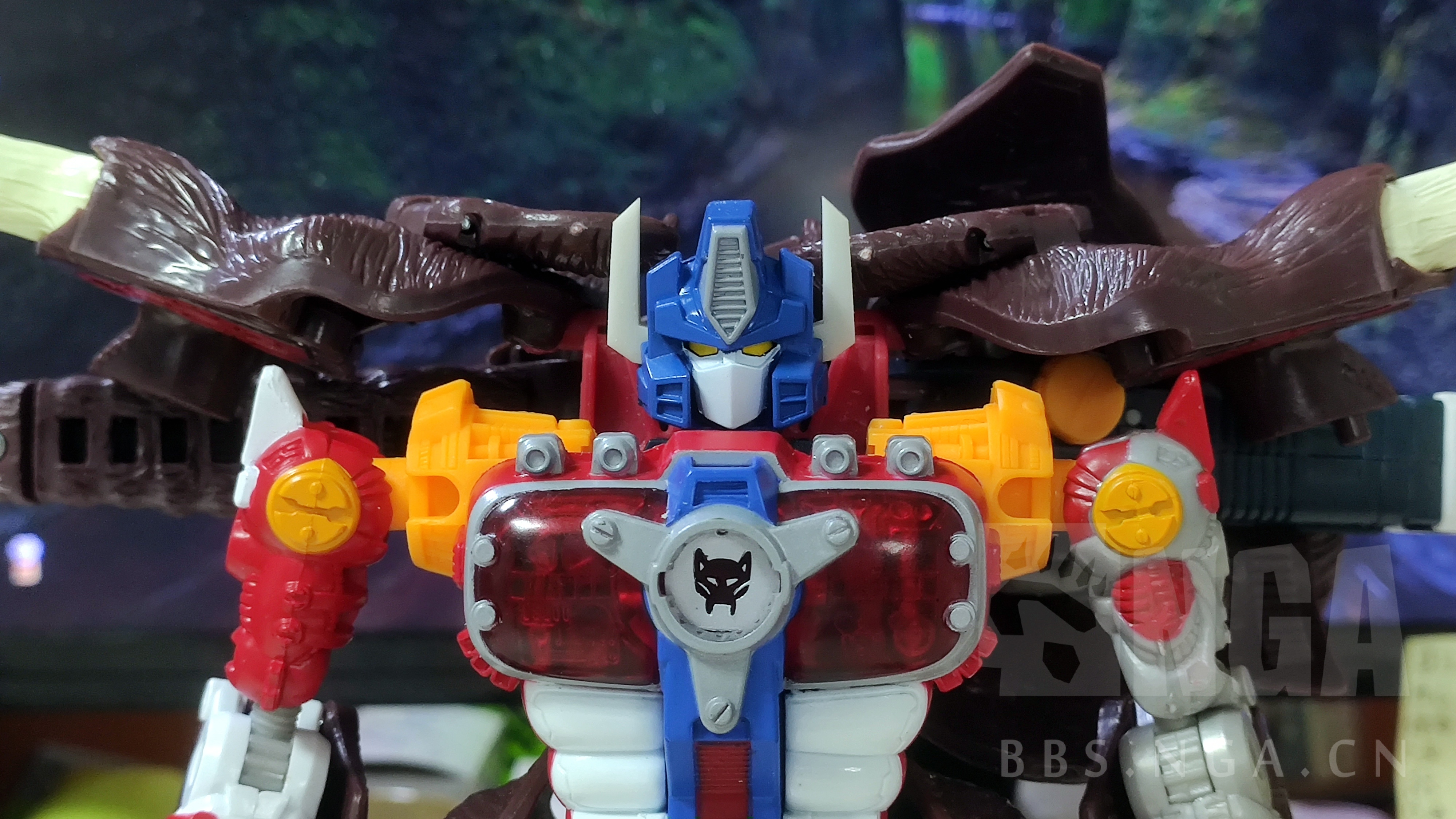 可动成品一人成军复刻版bigconvoy猛犸擎天柱