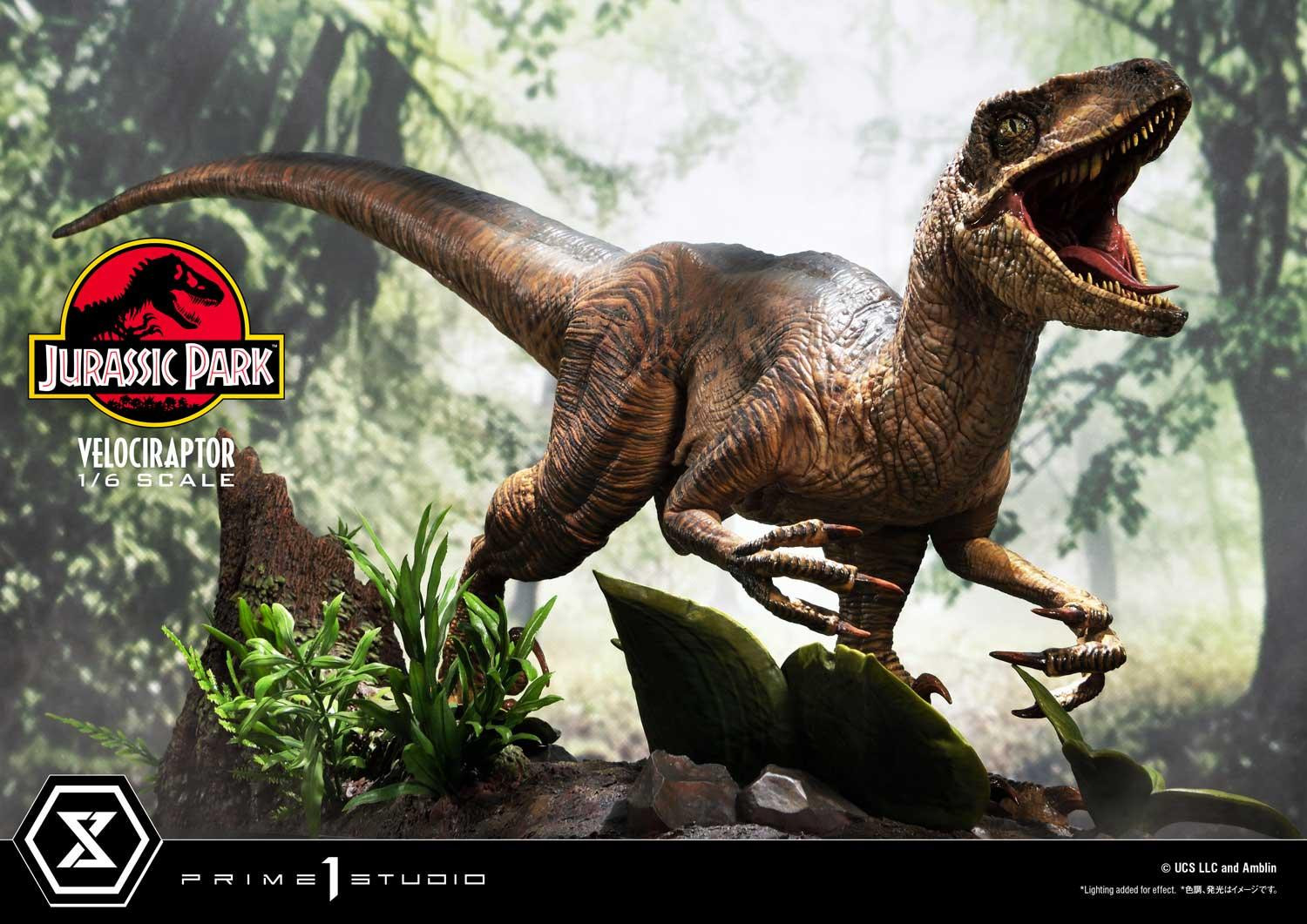 新闻资讯prime1studio侏罗纪公园迅猛龙velociraptor16雕像预售开启