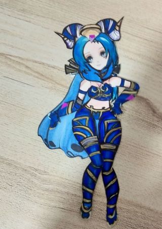 手工可动小纸人