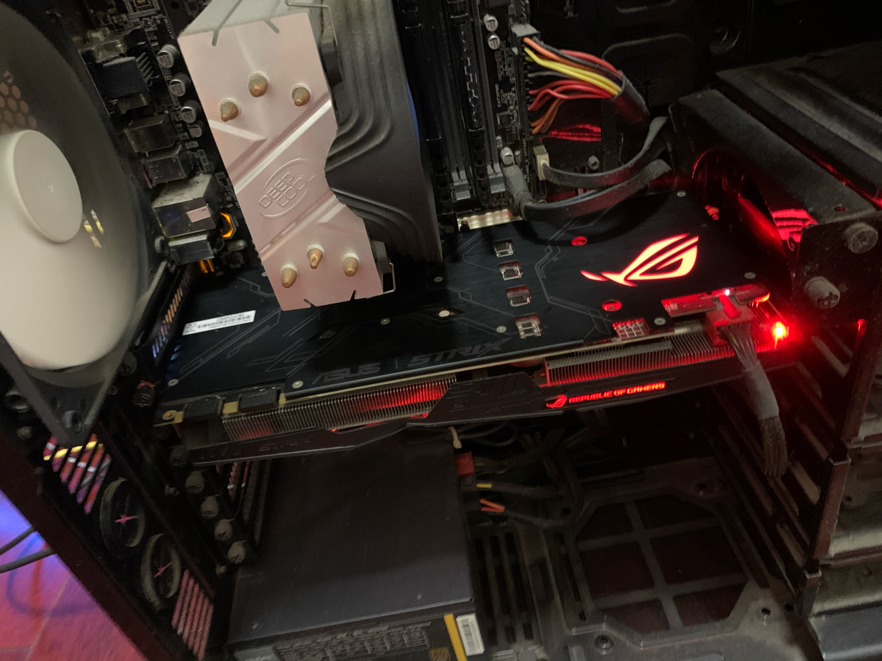 出一张自用的华硕猛禽10708g