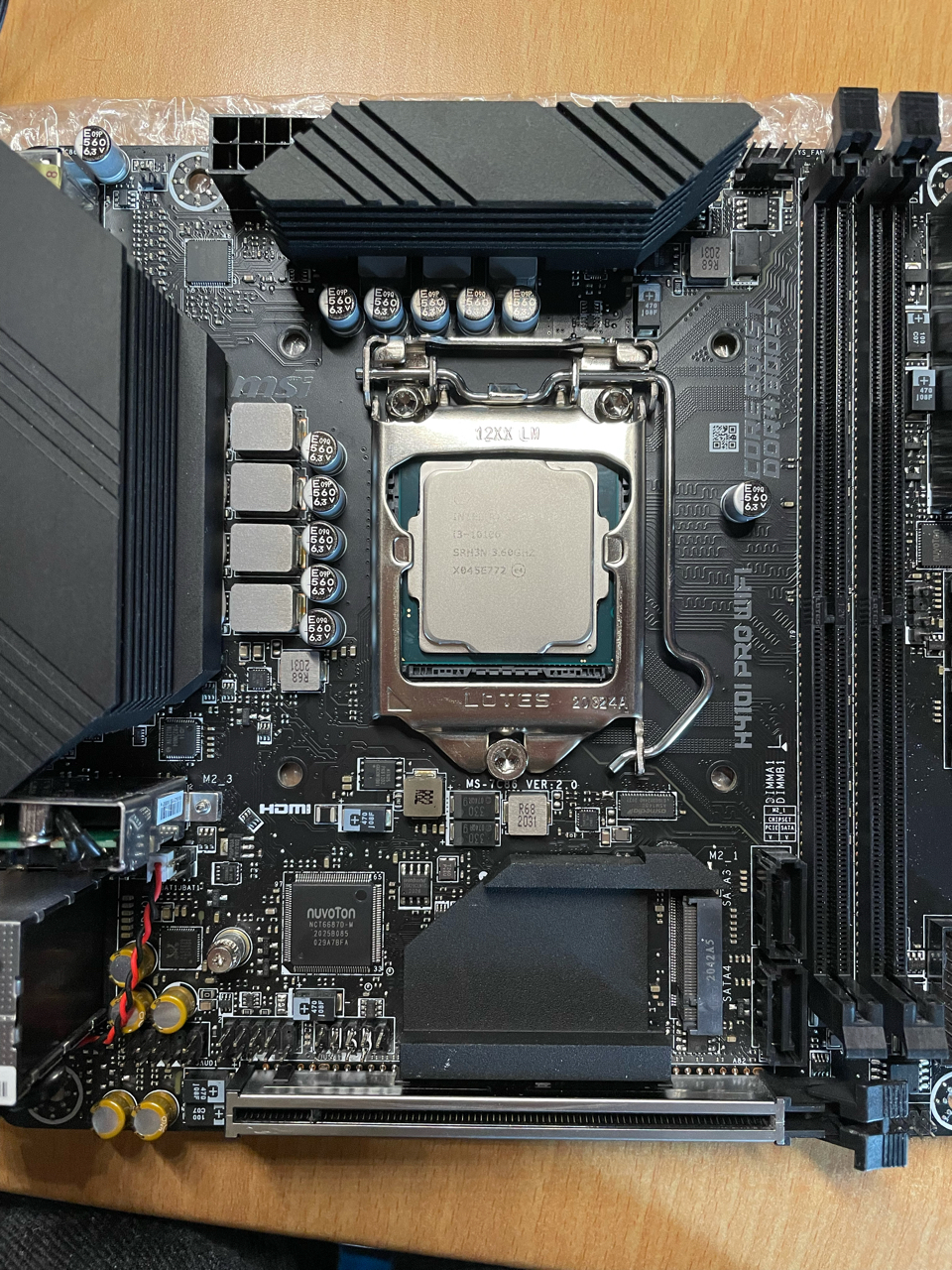 出一套微星h410i加10100