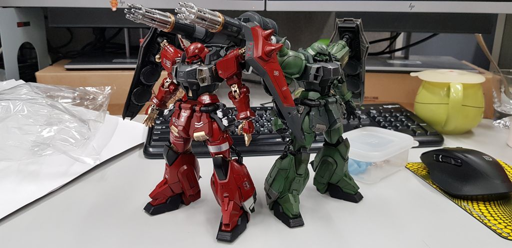 [拼装]交作业 rg gp01宇宙型