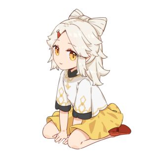 同人创作扇子柄的凝光太可爱了晕倒