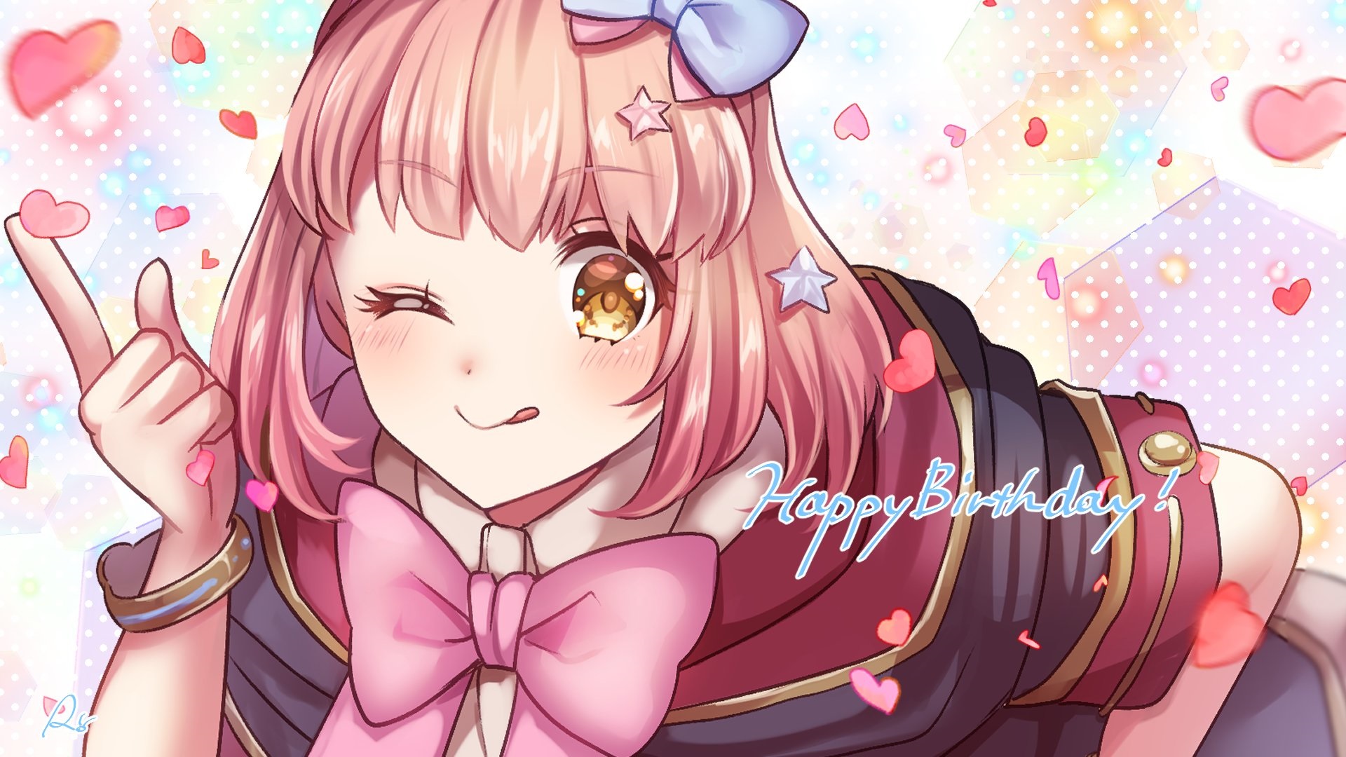 [兰德索尔广场] 9月15日是粉毛女路人的生日.