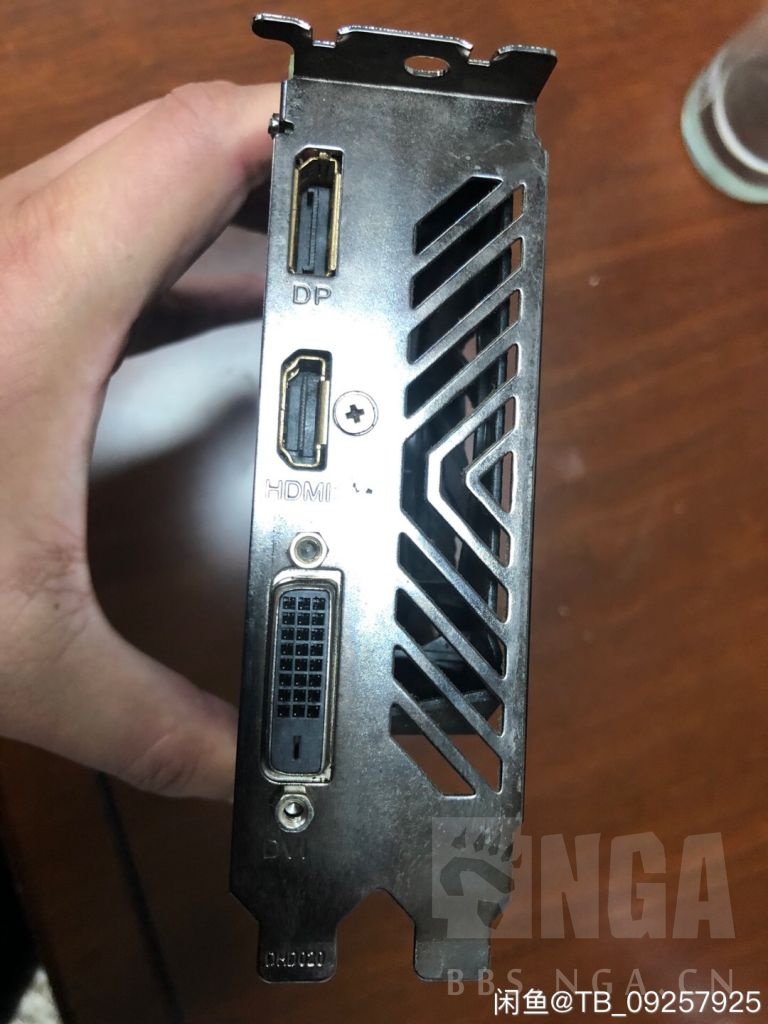 出自用技嘉1050ti显卡